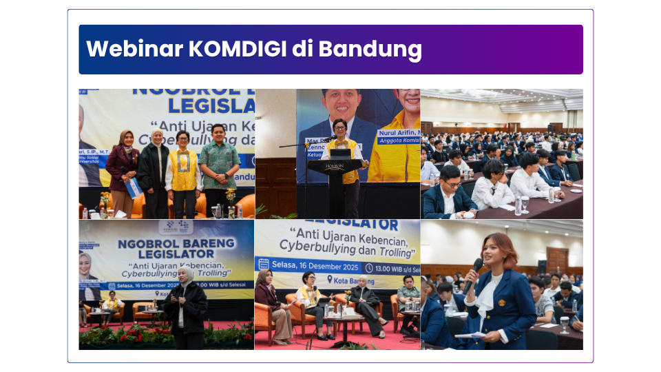 Seminar KOMDIGI di Bandung