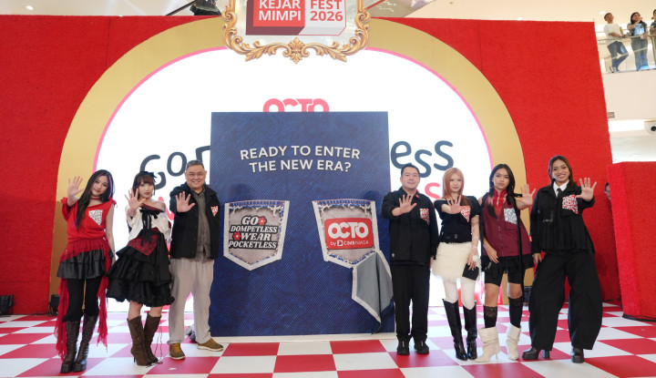 Peluncuran kampanye OCTO Go Dompetless Wear Pocketless bersama MARBLES di Kejar Mimpi FEST